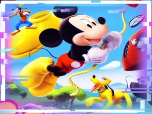 Mickey Mouse Jigsaw Puzzle Slide image