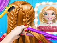 Braided Hair Salon MakeUp Game image
