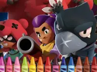 Brawl Stars Coloring book image