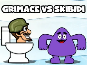 Grimace Versus Skibidi image