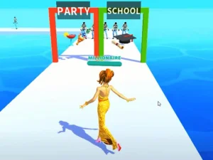 Rich Race Run 3d image