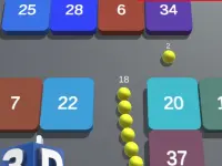 Snake vs Block 3D image