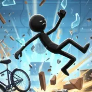 stickman dismounting crazy games image