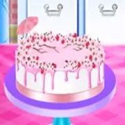Cherry Blossom Cake Cooking - Food Game