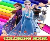 Coloring Book For Frozen...