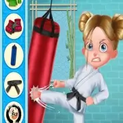 Karate Girl Vs School Bu...