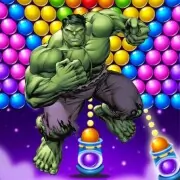 Play Hulk Bubble Shooter...
