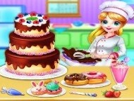 Sweet Bakery Chef Mania Cake Games For Girls