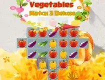Vegetables Match 3...