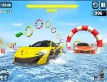 Water Car Stunt Racing